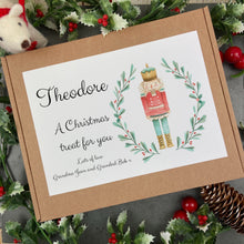 Load image into Gallery viewer, Personalised Nutcracker Wreath Sweet Box-The Persnickety Co