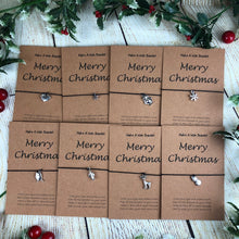 Load image into Gallery viewer, Merry Christmas Wish Bracelet-The Persnickety Co