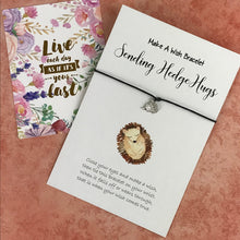 Load image into Gallery viewer, Sending HedgeHugs Wish Bracelet-6-The Persnickety Co