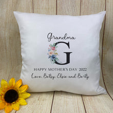 Load image into Gallery viewer, Happy Mother's Day Personalised Cushion