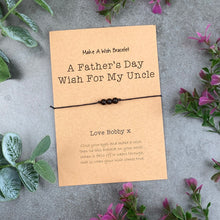 Load image into Gallery viewer, A Fathers Day Wish For My Uncle