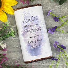Load image into Gallery viewer, Personalised Auntie Chocolate bar