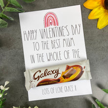Load image into Gallery viewer, Rainbow Happy Valentine's Chocolate Gift