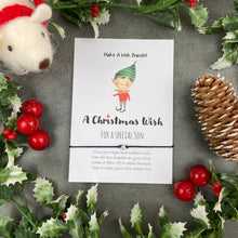 Load image into Gallery viewer, A Christmas Wish - Son Wish Bracelet
