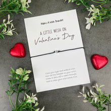 Load image into Gallery viewer, Valentines Day Heart Wish Bracelet