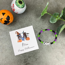 Load image into Gallery viewer, Cute Personalised Halloween Bracelet-The Persnickety Co

