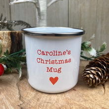 Load image into Gallery viewer, Personalised Enamel Gnome Mug