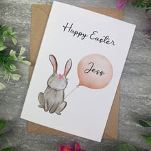 Load image into Gallery viewer, Personalised Easter Balloon Card