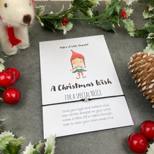 Load image into Gallery viewer, A Christmas Wish - Niece Wish Bracelet