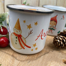 Load image into Gallery viewer, Elf Boy Personalised Enamel Mug-4-The Persnickety Co
