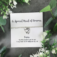 Load image into Gallery viewer, A Special Maid Of Honour Bracelet-6-The Persnickety Co