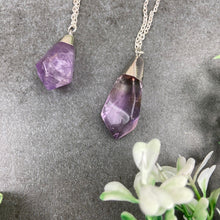 Load image into Gallery viewer, Amethyst Necklace - Stress Relief