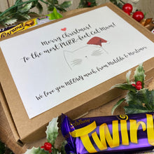 Load image into Gallery viewer, Merry Christmas Purr-fect Cat Mum/Dad - Chocolate Box