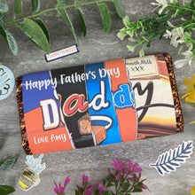 Load image into Gallery viewer, Happy Father's Day Daddy Personalised Chocolate Bar