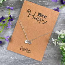 Load image into Gallery viewer, Bee Happy Necklace-2-The Persnickety Co