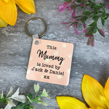 Load image into Gallery viewer, This Mummy Is Loved By Photo Keyring
