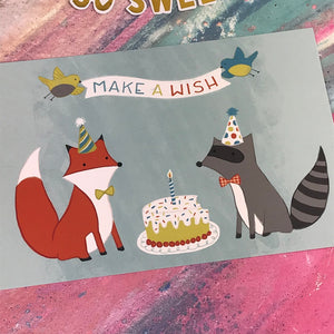 Make A Wish Postcard-4-The Persnickety Co