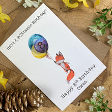 Load image into Gallery viewer, FOXtastic Birthday Card-2-The Persnickety Co