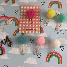 Load image into Gallery viewer, Pom Pom PaperClip-2-The Persnickety Co
