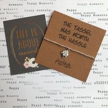 Load image into Gallery viewer, Beaded Charm Bracelet - The Tassel Was Worth The Hassle-8-The Persnickety Co