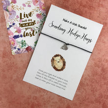 Load image into Gallery viewer, Sending HedgeHugs Wish Bracelet-The Persnickety Co
