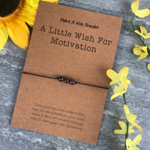 Load image into Gallery viewer, A Little Wish For Motivation - Garnet-7-The Persnickety Co