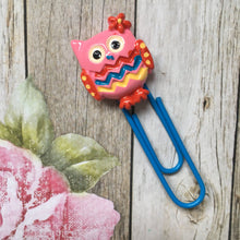 Load image into Gallery viewer, Owl Resin Paper Clip