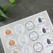 Load image into Gallery viewer, 24 Halloween Stickers