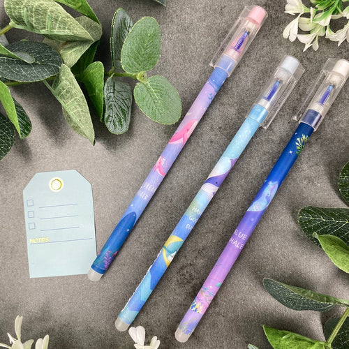 Pastel Whale Gel Pens-The Persnickety Co