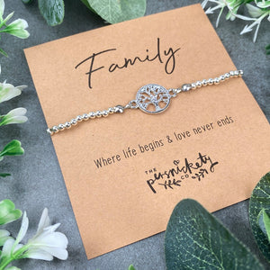 Tree Of Life Beaded Bracelet - Family