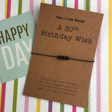 Load image into Gallery viewer, A 30th Birthday Wish - Onyx-9-The Persnickety Co