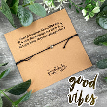 Load image into Gallery viewer, Star Anklet - Good Friends Are Like Stars-3-The Persnickety Co