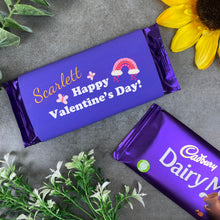 Load image into Gallery viewer, Personalised Valentines Dairy Milk Gift