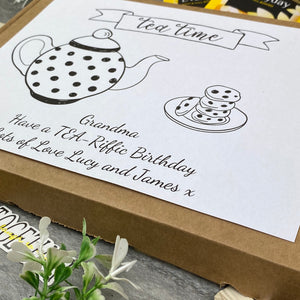 TEA-Riffic Birthday Personalised Tea and Biscuit Box-6-The Persnickety Co