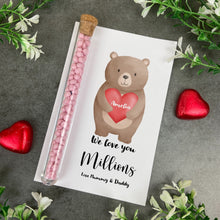Load image into Gallery viewer, Personalised We Love You Millions Valentines Treat