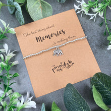 Load image into Gallery viewer, The Best Thing About Memories - Beaded Bracelet