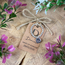 Load image into Gallery viewer, Maid Of Honour Initial Ring-8-The Persnickety Co