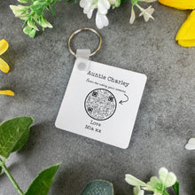 Load image into Gallery viewer, QR Keyring Auntie Keepsake