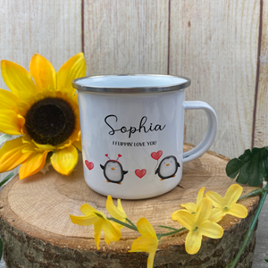 I Flippin' Love You - Personalised Valentines Mug