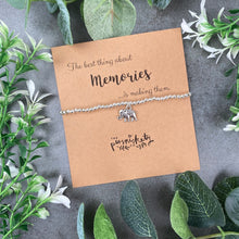 Load image into Gallery viewer, The Best Thing About Memories - Beaded Bracelet