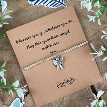 Load image into Gallery viewer, Wherever You Go Guardian Angel Beaded Bracelet-3-The Persnickety Co