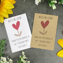 Load image into Gallery viewer, Watch Me Grow Seed Packets-The Persnickety Co