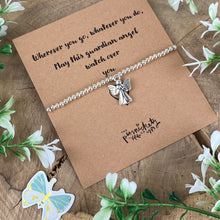 Load image into Gallery viewer, Wherever You Go Guardian Angel Beaded Bracelet-10-The Persnickety Co
