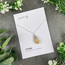 Load image into Gallery viewer, Citrine Necklace - Positivity