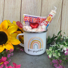 Load image into Gallery viewer, Personalised You Got This Rainbow Enamel Mug
