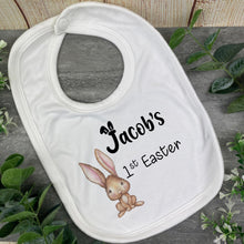 Load image into Gallery viewer, Cute Bunny 1st Easter Bib and Vest