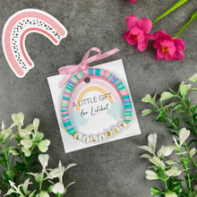 Load image into Gallery viewer, Pastel Rainbow Personalised Name Bracelet-The Persnickety Co
