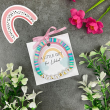 Load image into Gallery viewer, Pastel Rainbow Personalised Name Bracelet-The Persnickety Co