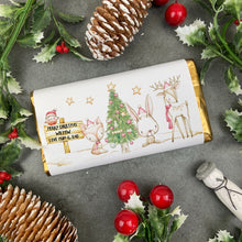 Load image into Gallery viewer, Christmas Chocolate Bar - Cute Woodland Friends