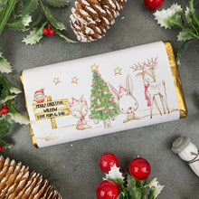 Load image into Gallery viewer, Christmas Chocolate Bar - Cute Woodland Friends